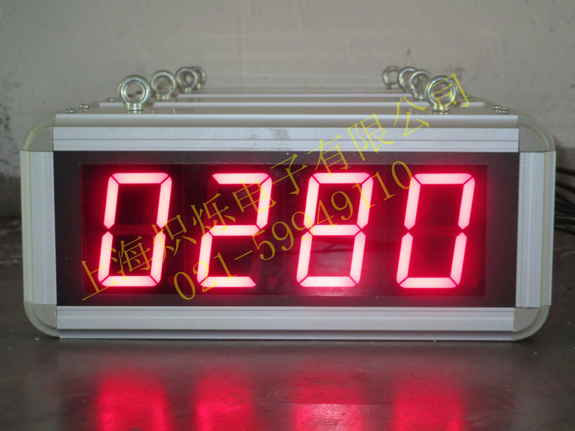 4位车间计数器显示屏led大数码管显示屏计数器led看板生产计数屛