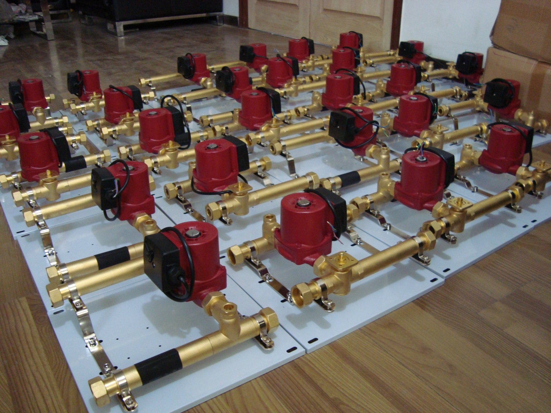 混水中心 地暖混水系统 手动调节混水阀 和分集水器尾件搭配