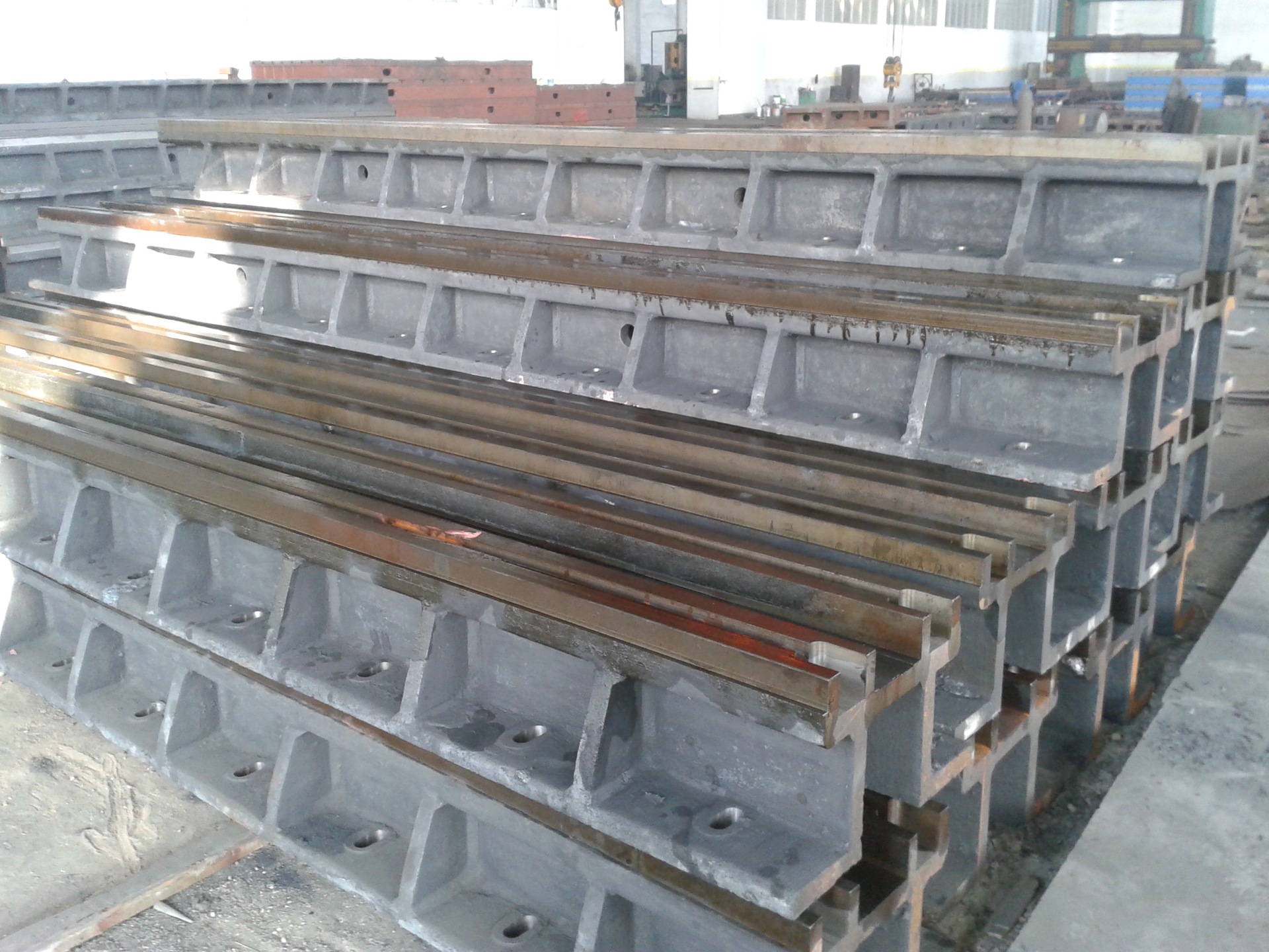 铸铁单槽地轨1000-6000双槽地轨t型槽地轨地梁型号全厂家定做特威