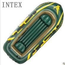 INTEX68351海鹰四人船组 充气船 皮划艇 钓鱼船 送船浆气泵