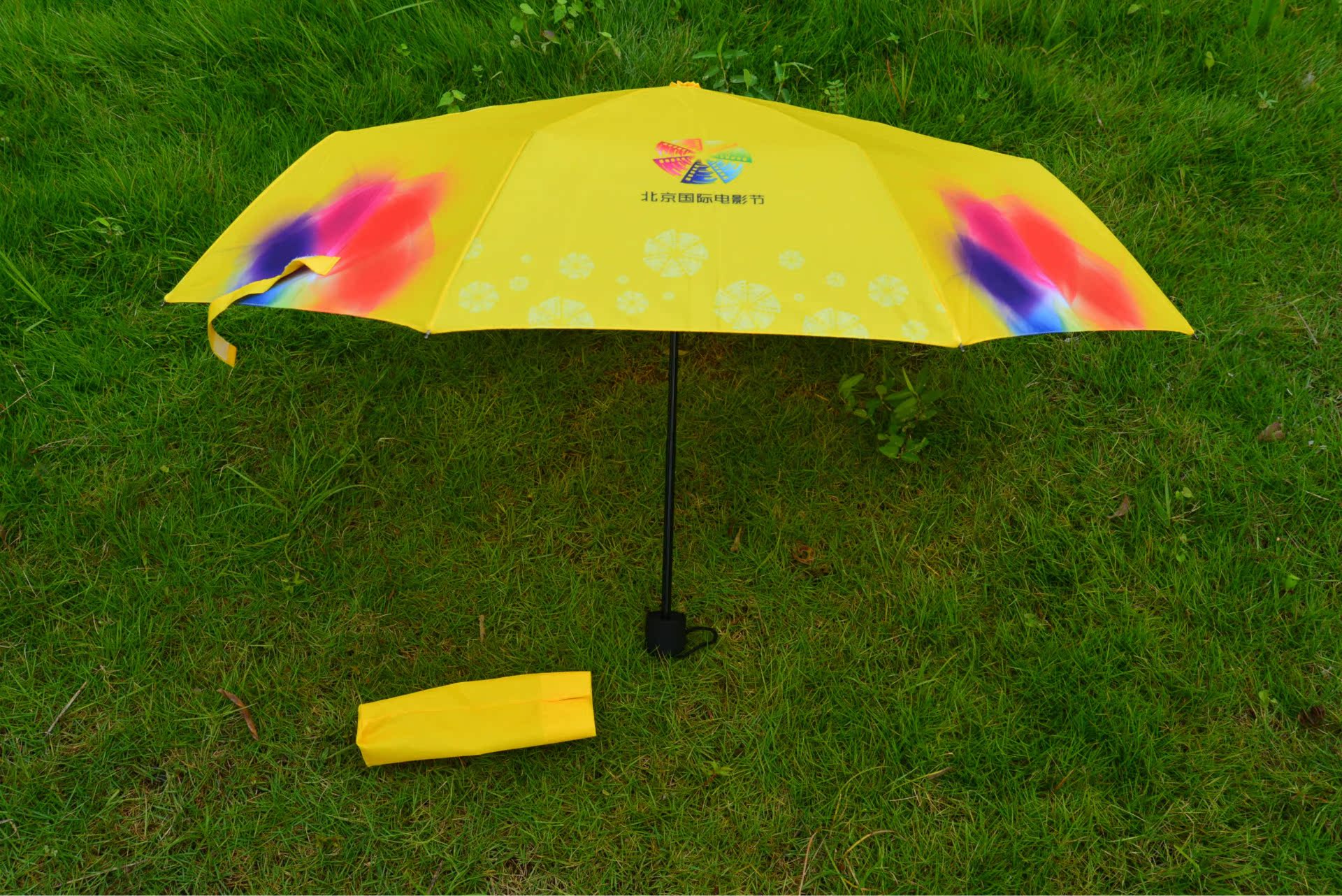 供应创意尼龙三折广告伞 广告伞厂家批发广告促销自动广告伞