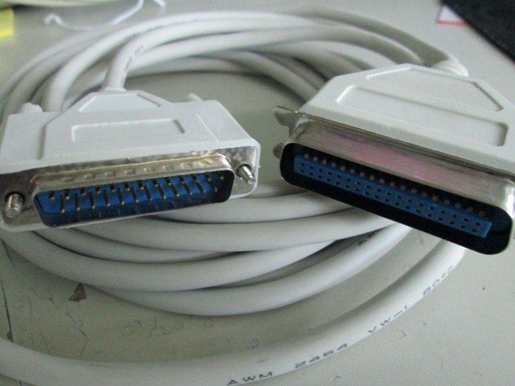 25针高品质3米并口打印线 针式打印机并口线 老式打印机数据线