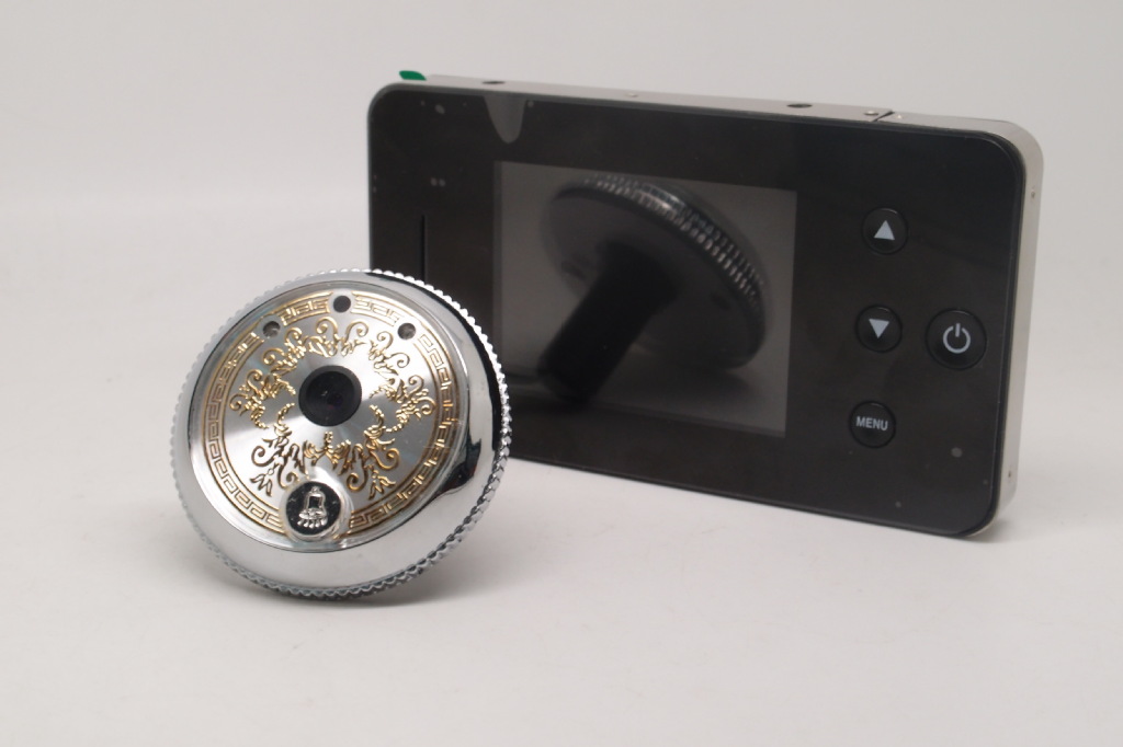 巴拉808猫眼门铃 可视门铃 防盗门镜头 内置2g猫眼 拍照 夜视