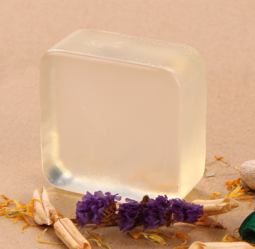 厂家专业生产法国花香美容精油透明皂120