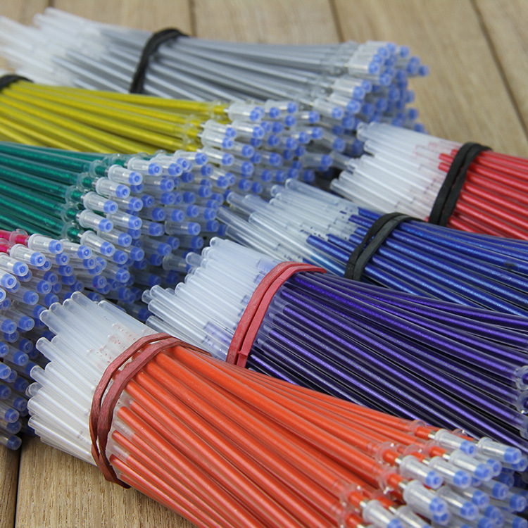 荧光笔芯彩色笔芯闪光笔芯中性笔芯文具用品