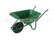 物流建筑花园塑料斗手推车wb6414独轮手推车 wheel barrow