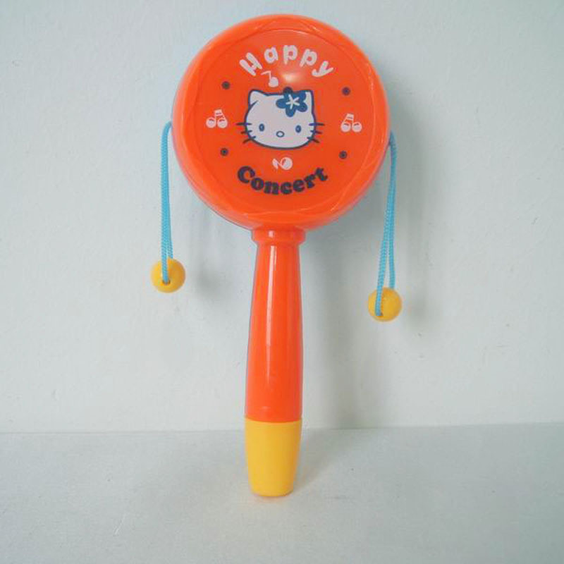 sm094338 手摇摇鼓 塑料摇鼓 卡通摇鼓 儿童玩具摇鼓系列