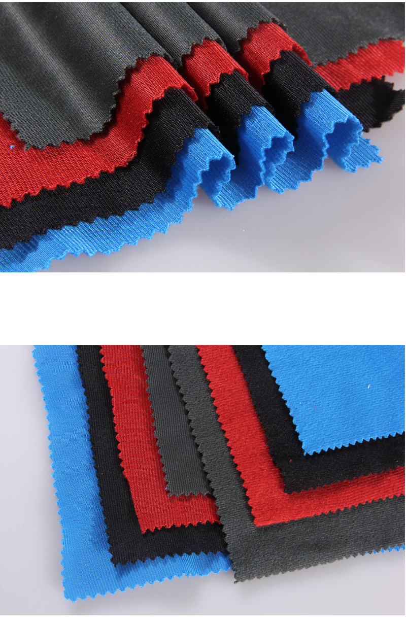 福建厂家批发秋冬优质弹力全涤经编不倒绒 柔软透气剪毛布240g