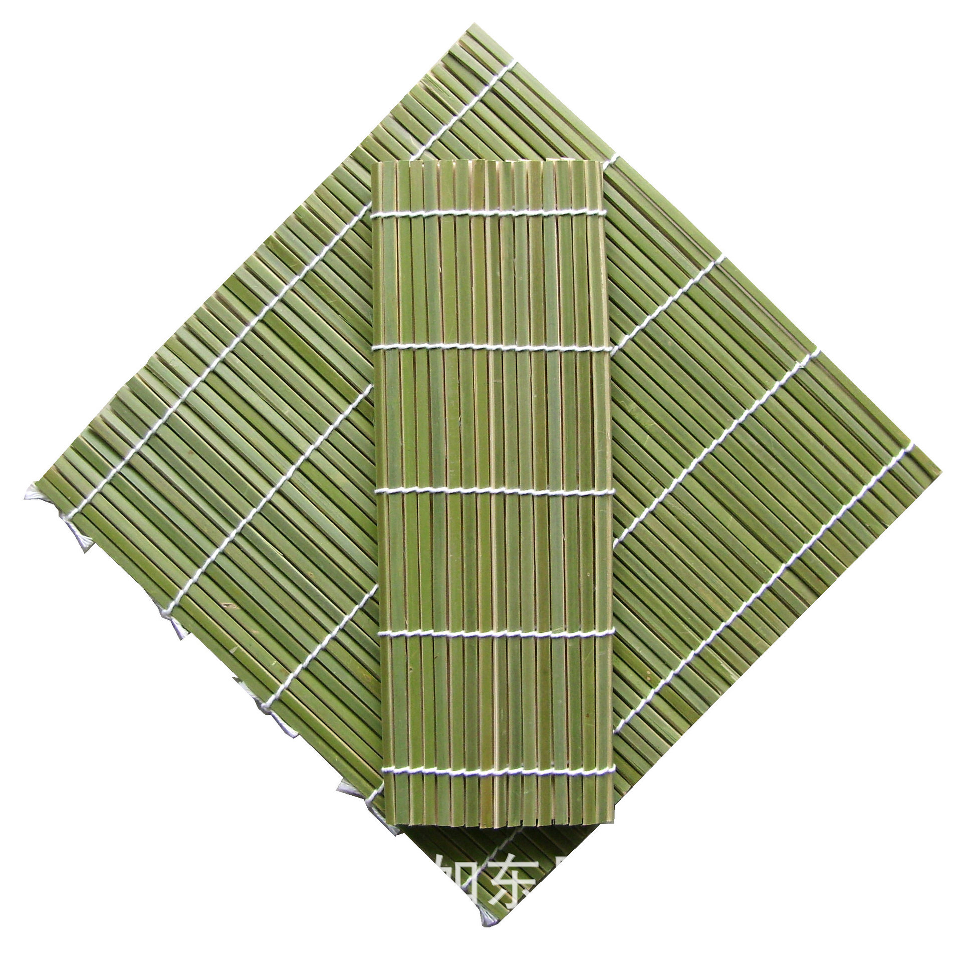 24*24cm加长加宽大青皮帘子 寿司卷帘 寿司帘