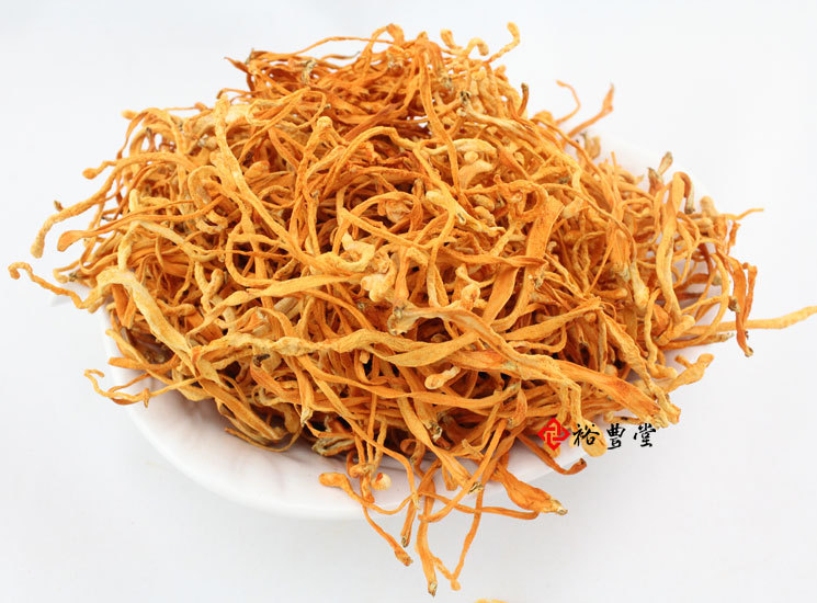 【滋补品】*野生滋补品 金虫草 冬虫夏草 虫草花500g一斤