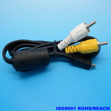 专业生产MINI USB转2RCA数码相机数据线 相机连接线MINI USB8P