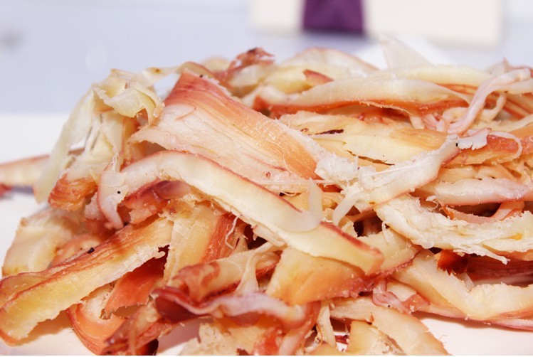 澳门特产 福记 鱿鱼柳 烧 烤味,辣烤味可选 150g/盒,18盒/箱