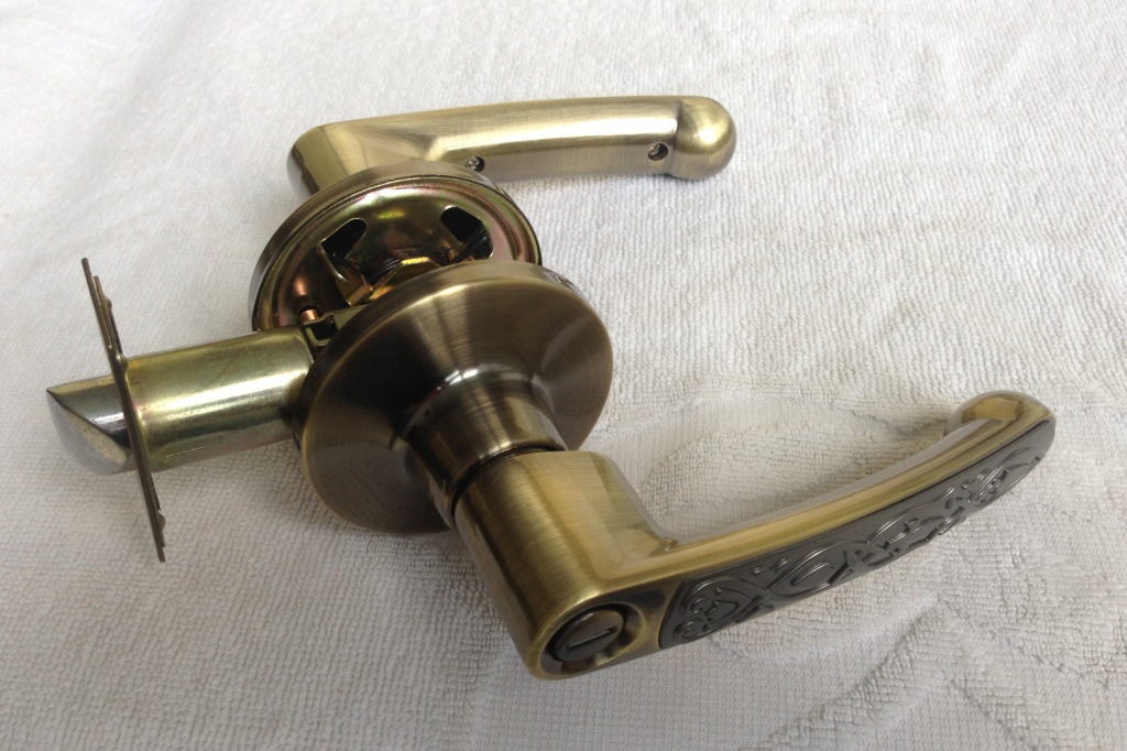 厂家直销3909ac三杆执手锁 三杆式执手锁 机械门锁 五金锁具