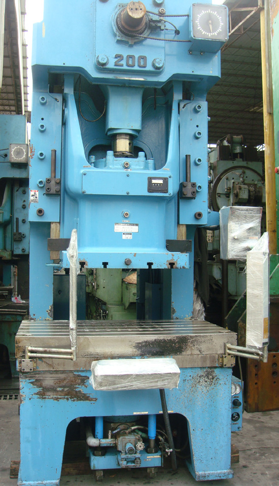 供应日本200吨单轴冲床200吨开式c形