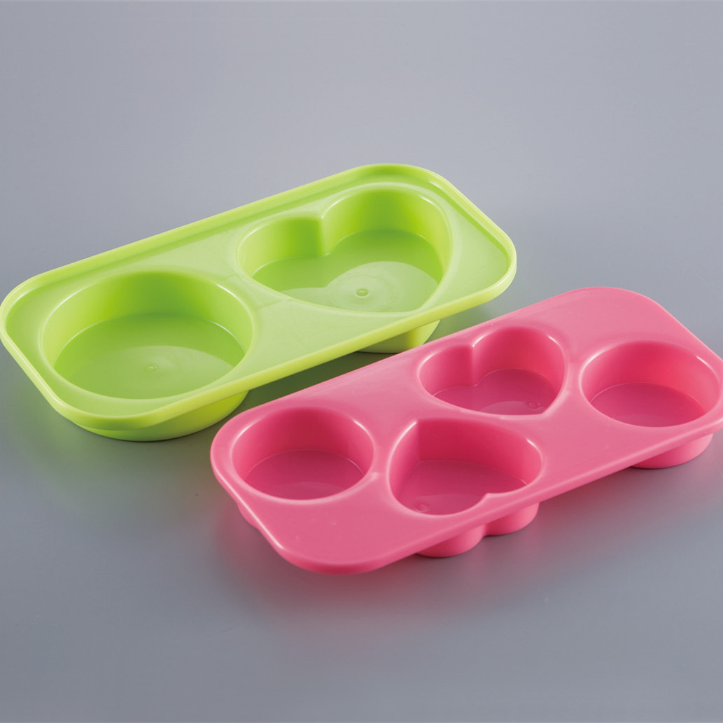 日本原装进口sanada厨房diy 塑料心形微波炉蒸蛋器蒸蛋模具