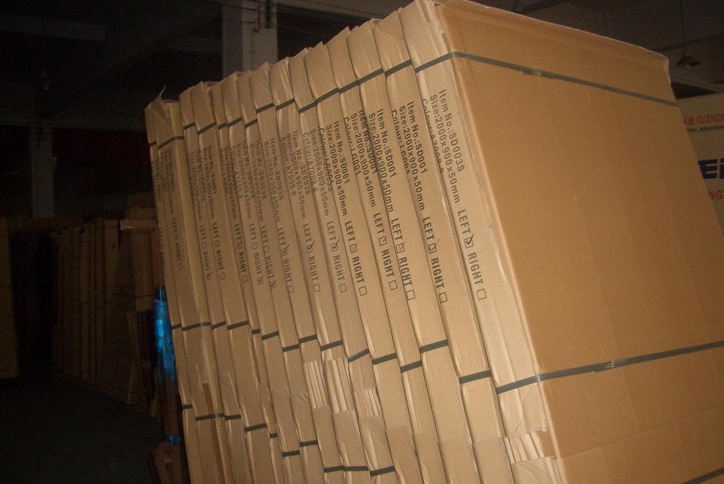 供应埃塞俄比亚防晒热转印镀锌板钢质门防盗门金属门进户门子母门