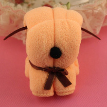 石磊毛巾品牌正品加工定制企业活动促销品贵族狗30*70蛋糕毛巾