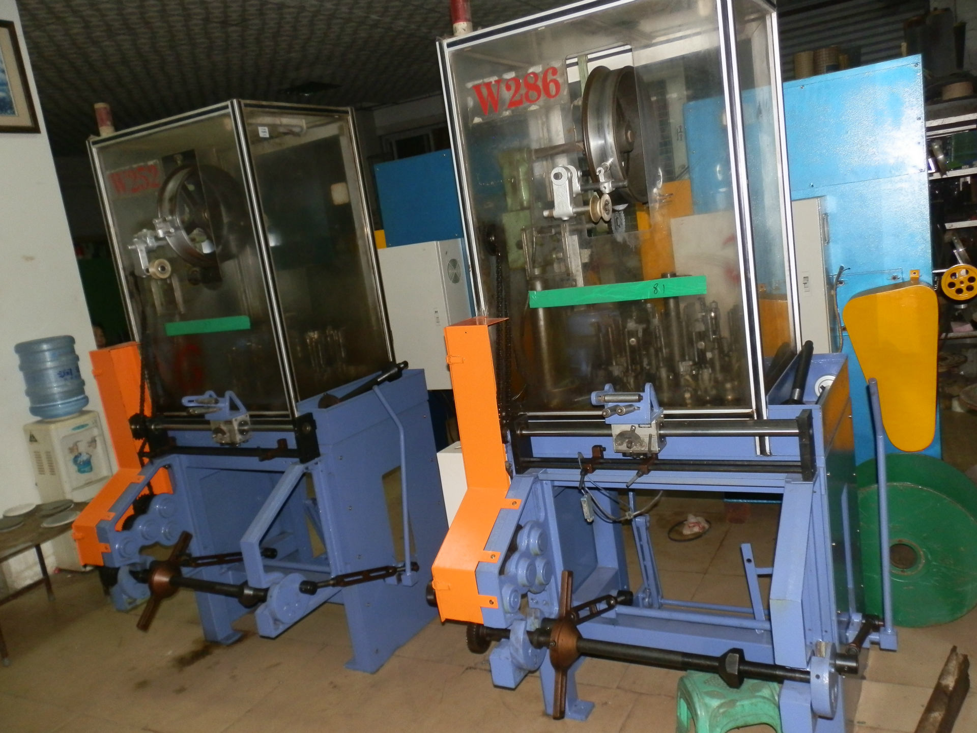 二手台亿新编织机二手台湾项全 高速绳带编织机织带机高速走马机16锭