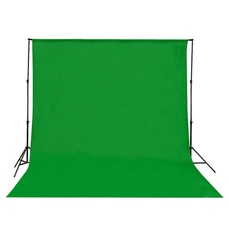 绿色纯棉背景布 抠像全棉背景布3*6米 摄影布穆斯林布 厂家供应