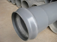南亚 （pvc—U）upvc灰色给水管 外径DE400 活套管 1.6Mpa