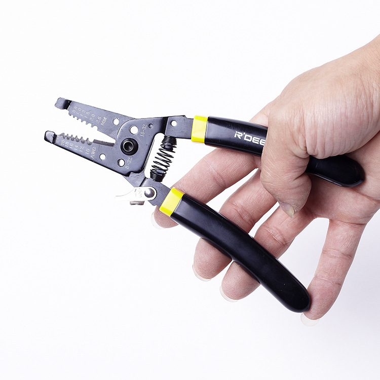 香港飞鹿 多功能剥线钳 带刃口多功能剥线剪 打线钳 rt-7021