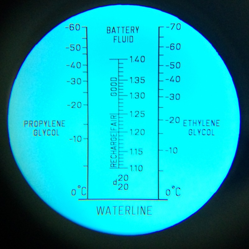 防冻液冰点测试仪 乙二醇 丙二醇 冰点测定 -70～0℃ 同美国进口