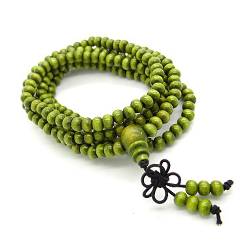 8万条地摊货源热卖108颗佛珠手链男女手串批发义乌小