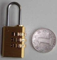 四轮/健身房锁密码锁铜密码锁密码箱包锁4位密码锁