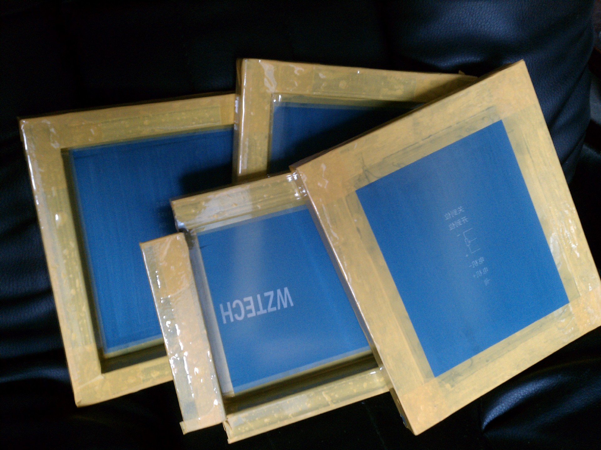 丝网印刷网版,厂家精密网版,特大网版,铁框网版