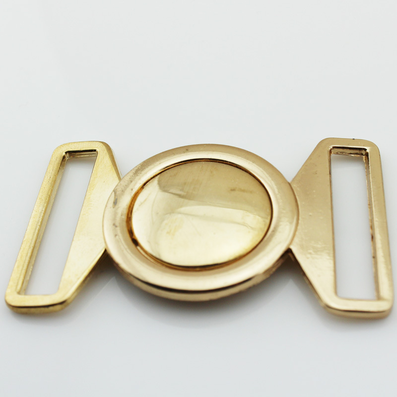 合金腰带扣 金色对扣 锌合金金属服装对扣插扣 五金装饰对扣