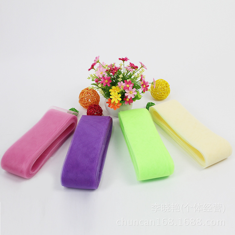 【厂家直销】8cm弹力弹性网带 马毛婚纱蝴蝶结圣诞头花辅料鱼骨