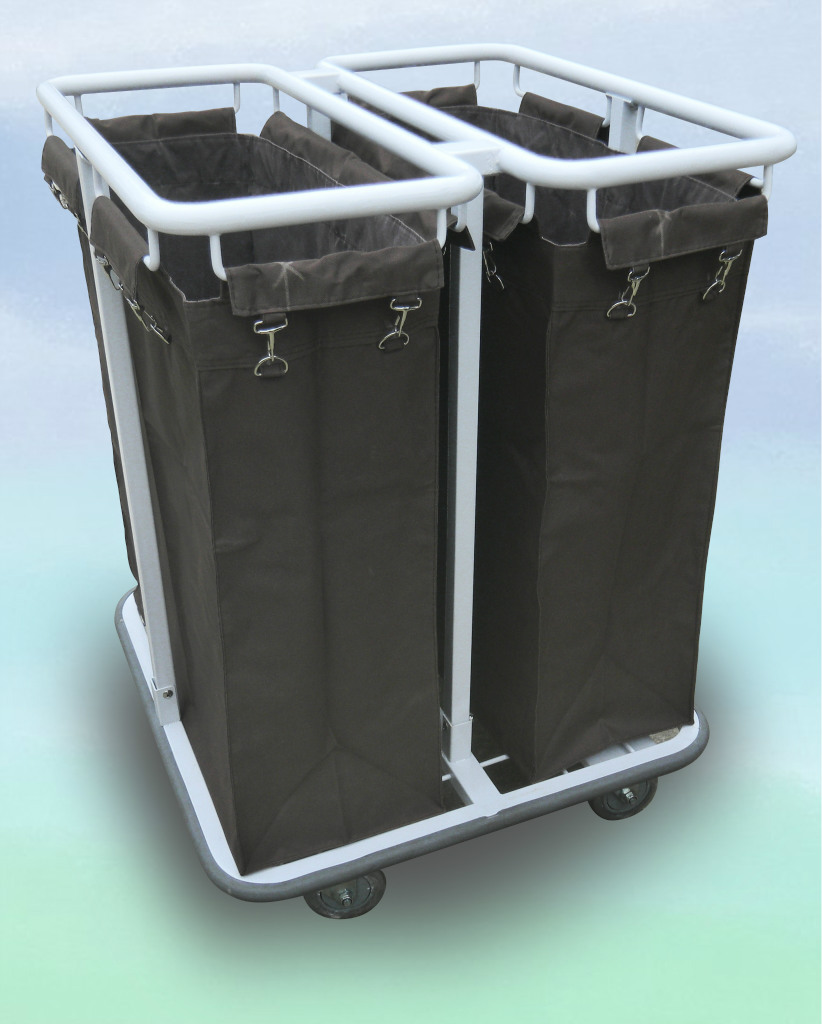 【厂家直销】酒店布草车 客房布草车 酒店服务车