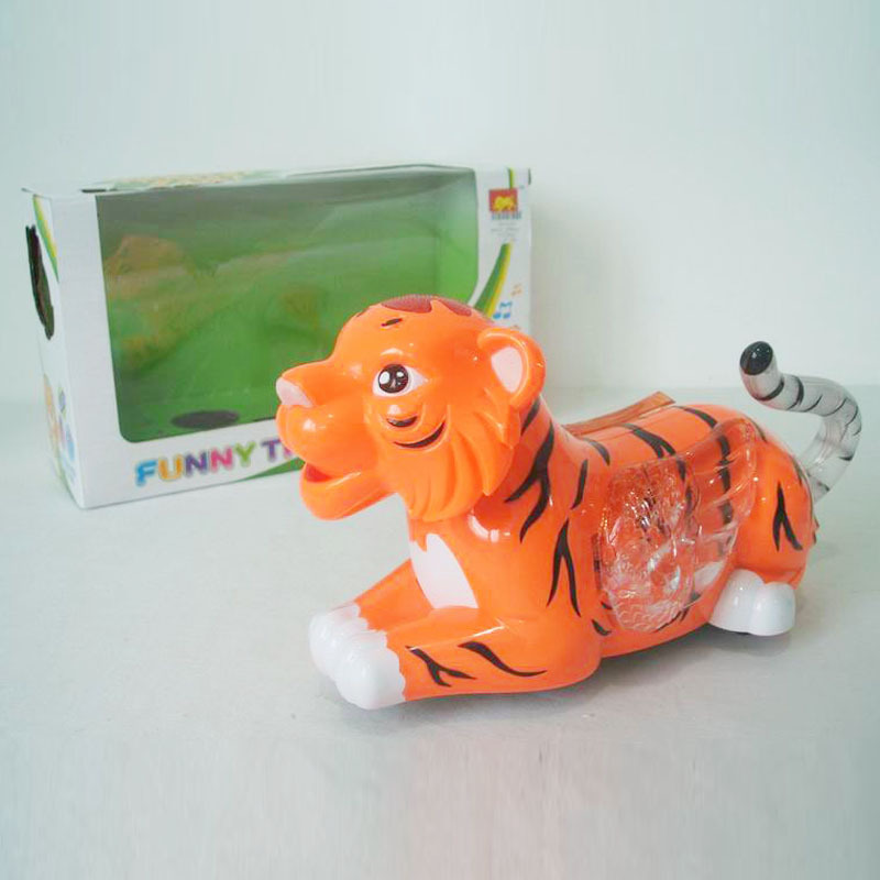 供应sm091820电动老虎 电动动物玩具 玩具老虎