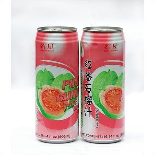 江苏总代 台湾进口饮料 名屋红番石榴饮料24*500ml /箱 整箱批发