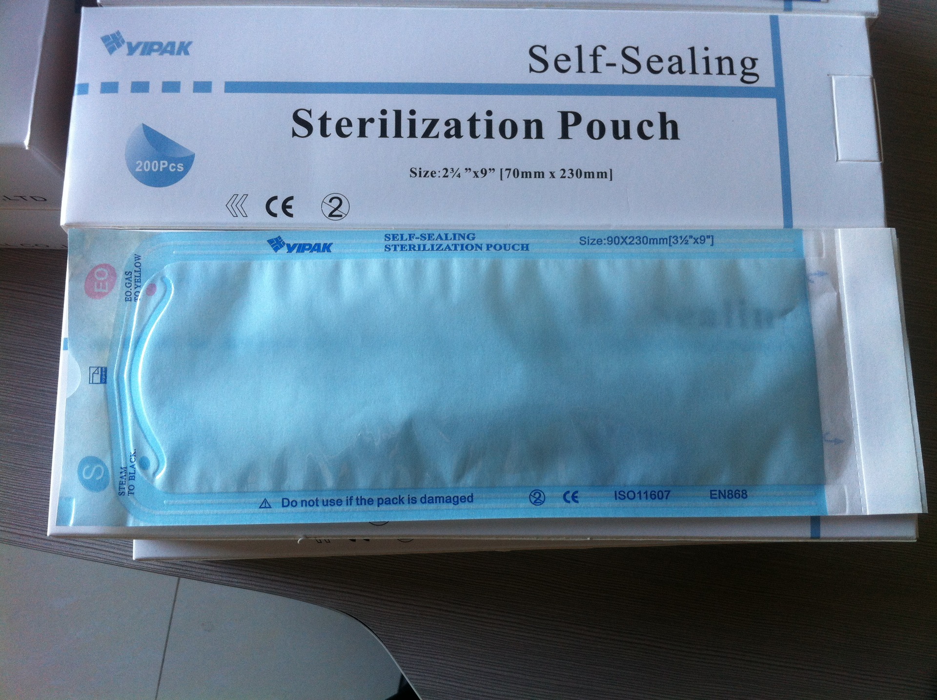 医用纸塑材质自封口灭菌包装袋