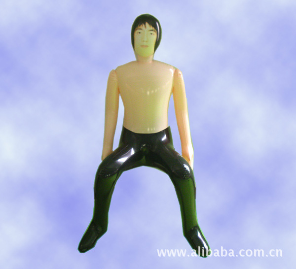 厂家生产pvc吹气人体模型 充气娃娃模型