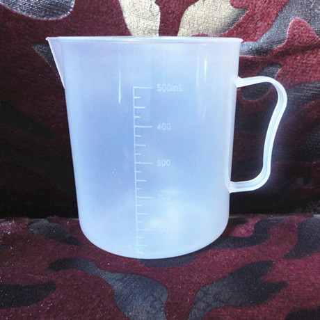 塑料量杯 带柄 带把子烘焙专用 500毫升 500ml