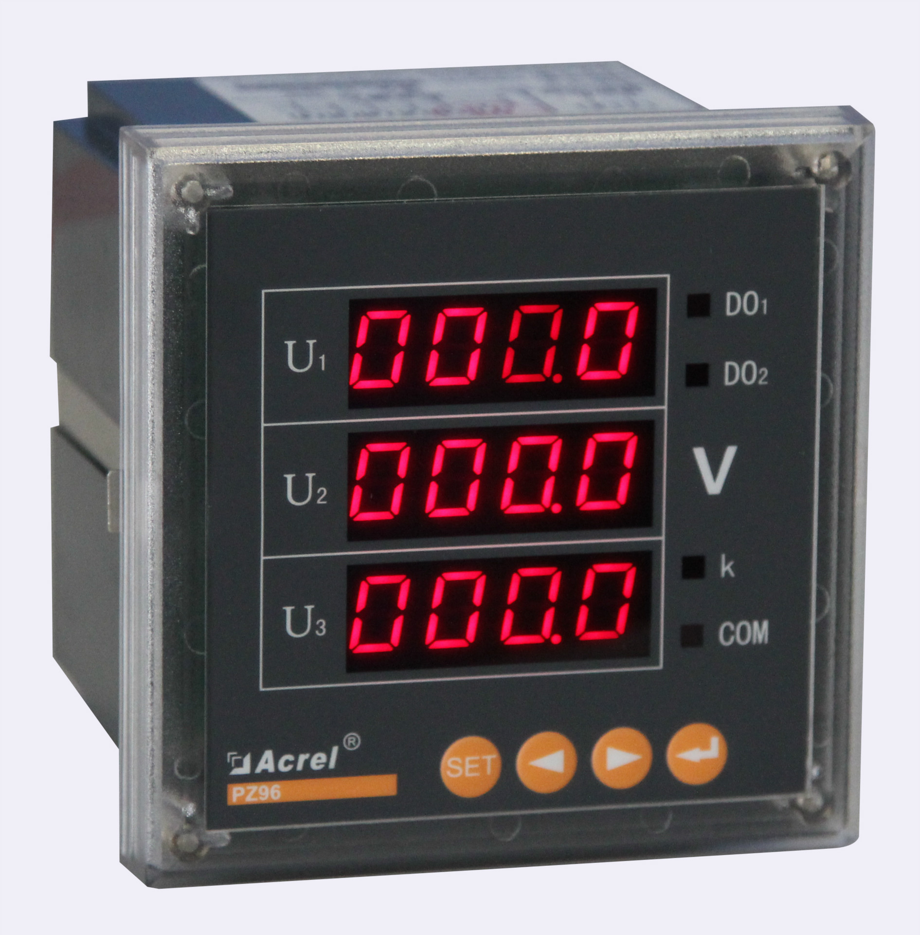 厂家供应安科瑞pz80-av3/mj数显三相电压表报警输出智能通讯-阿里巴巴