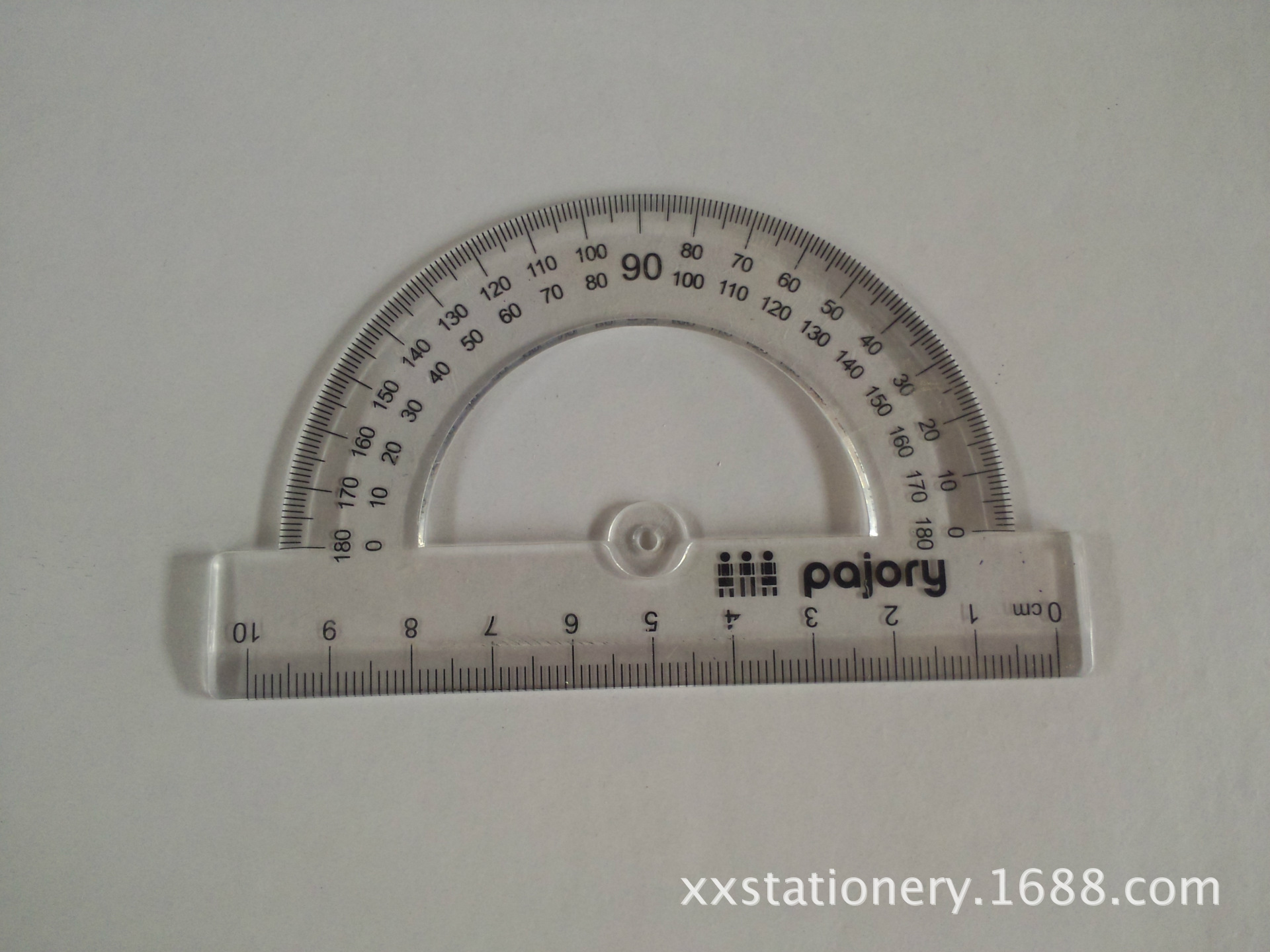 半圆10cm量角器 塑料15cm尺子套装 文具套装 三角板 量角器-阿里巴巴