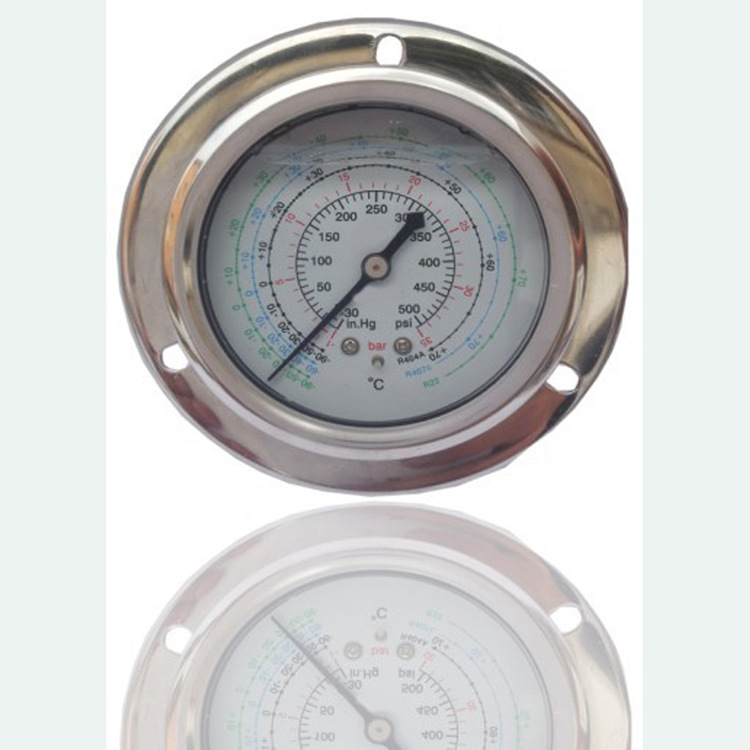 诚信商家供应不锈钢耐震压力表冷媒表雪种表yn60zty60iii