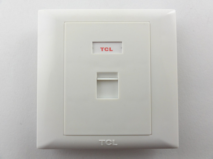 单口面板/tcl信息面板 单口网络面板双口面板原装电话面板pf1312