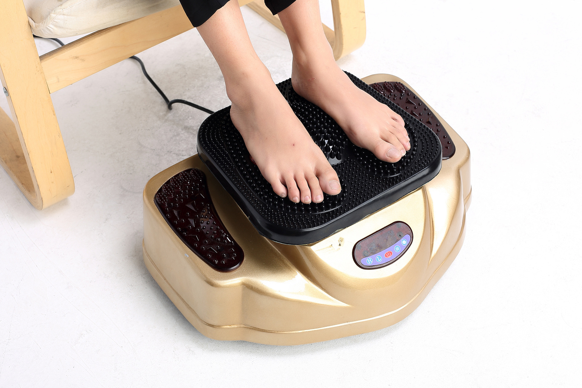 欧娅乐气血循环机足疗机正品 脚底按摩器老年保健养生机气血通