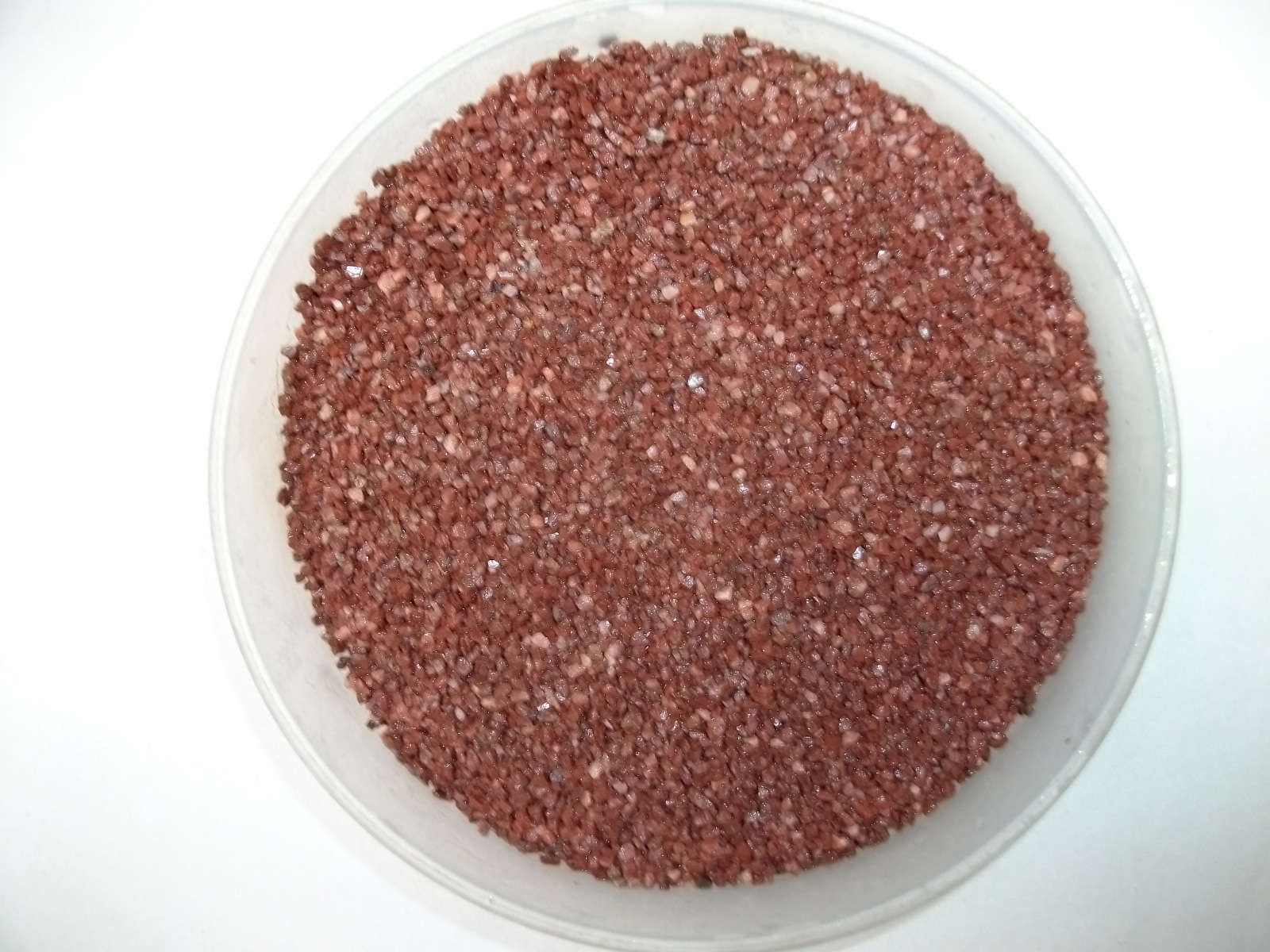 供应河北优质天然鸡血红色彩砂