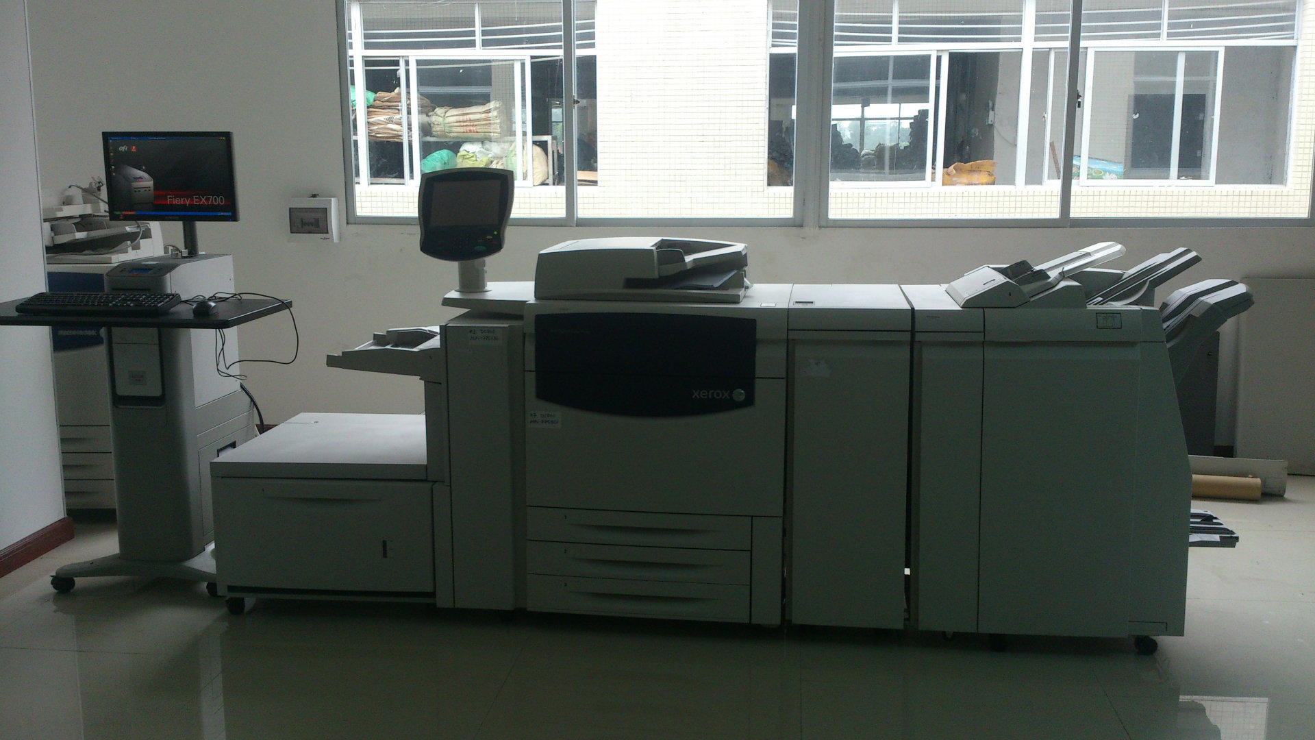 批发二手施乐彩机dc700彩色数码多功能一体机700彩色复印机