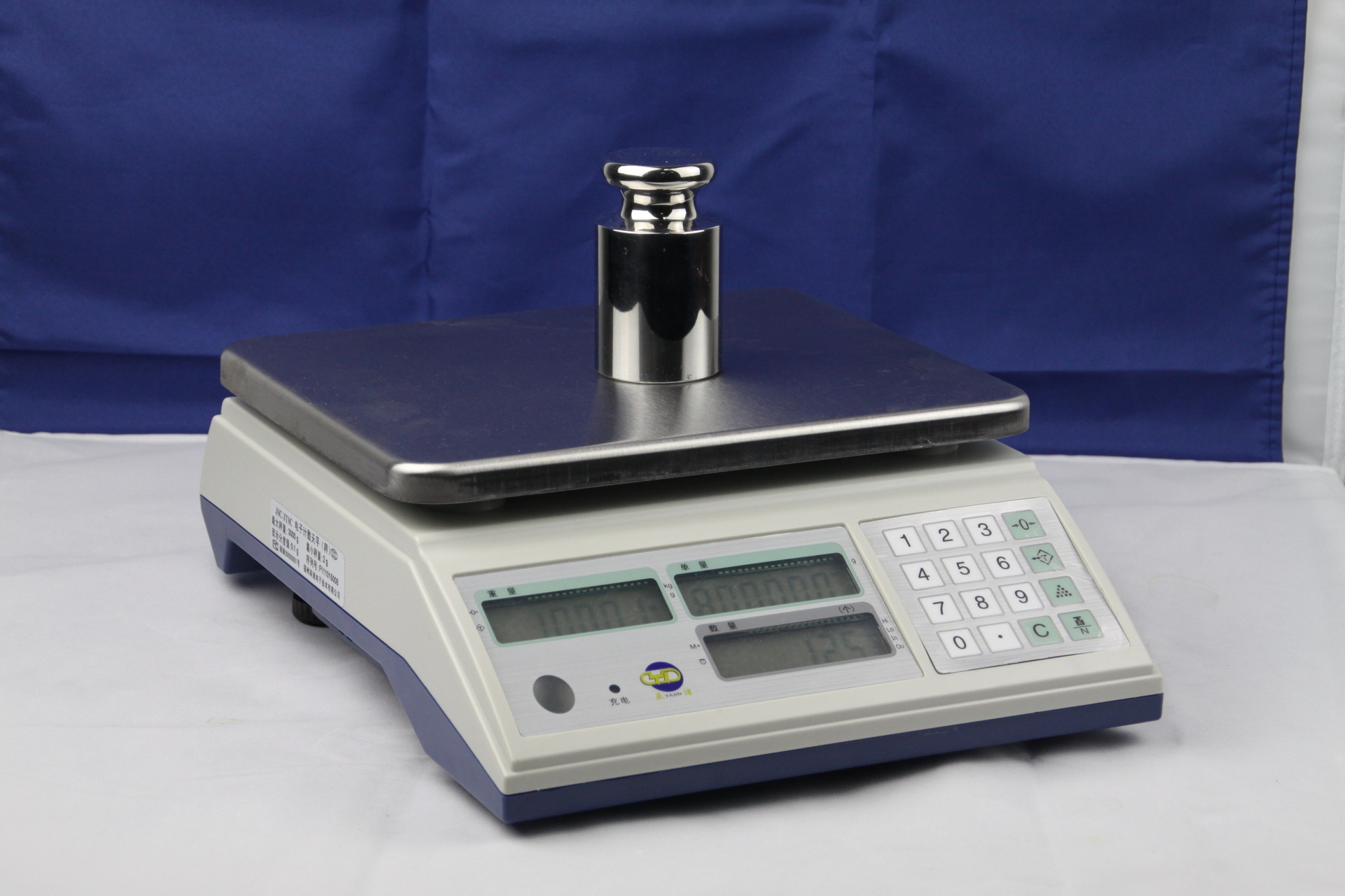 6kg电子计数秤桌秤 高精度称重稳定快速15kg/0.5g