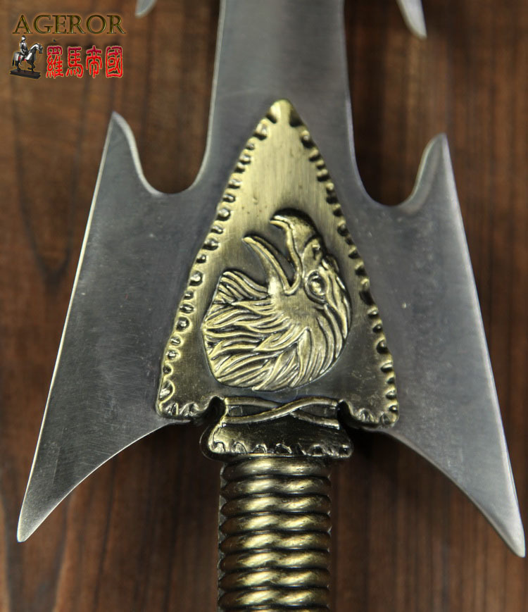 欧洲中世纪罗马骑士长矛/西洋工艺装饰长矛/仿古工艺品/b8930