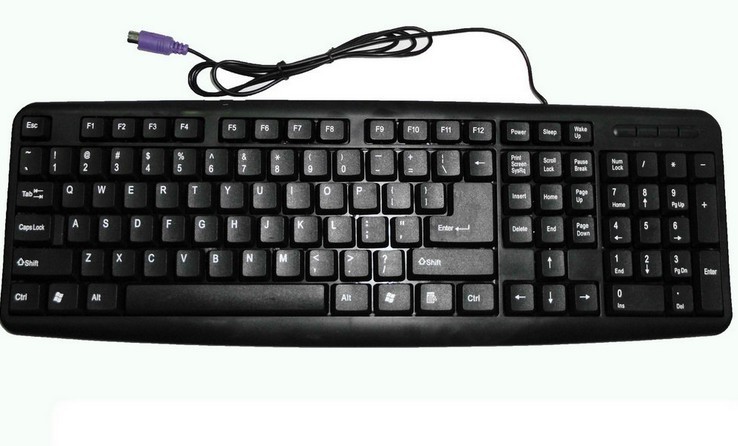 厂家直供键盘usb键盘ps2键盘游戏键盘办公键盘外贸键盘