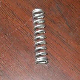 厂家来样来图定做镀白锌弹簧 灯具弹簧 筒灯弹簧 压缩弹簧小弹簧