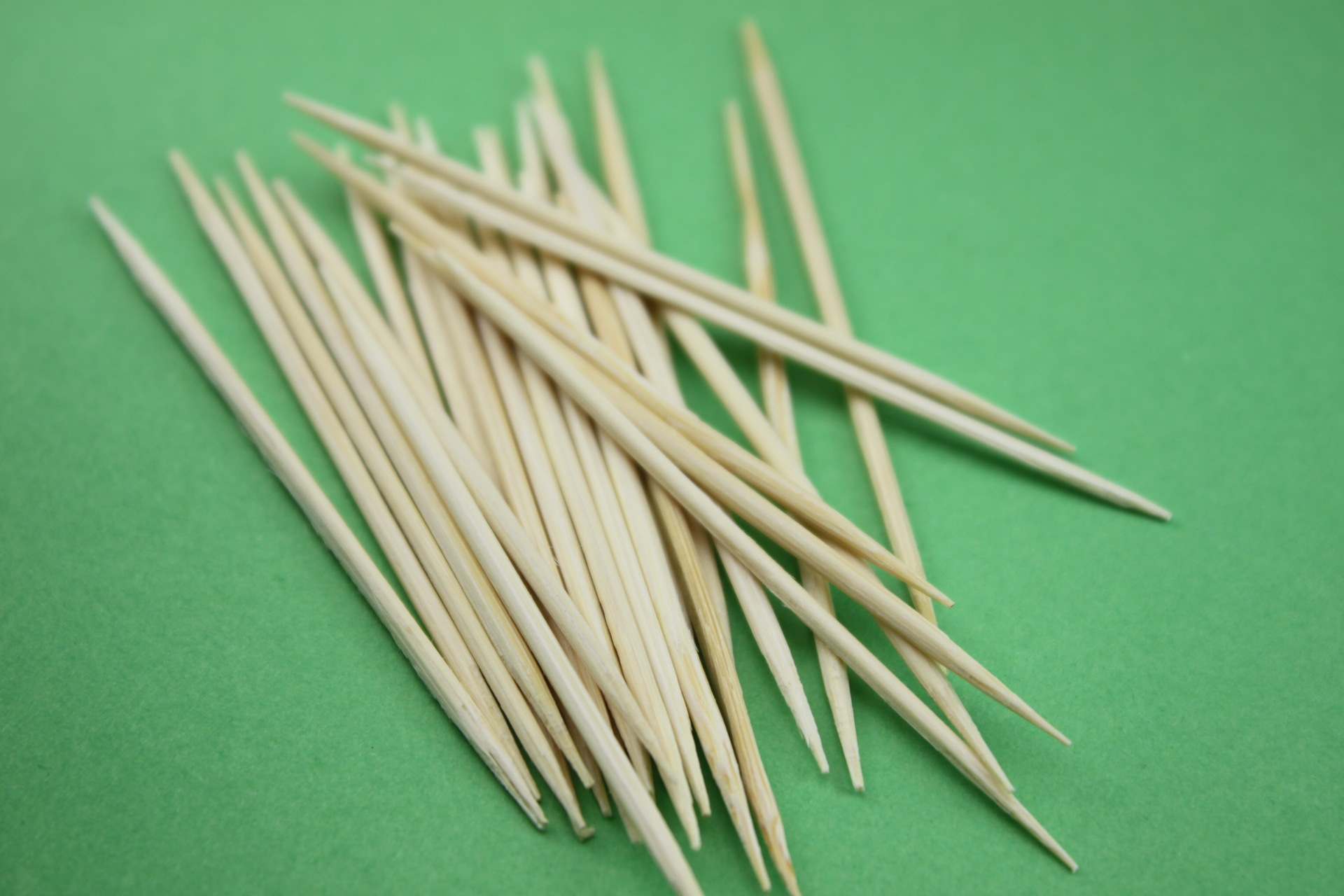 a7106 精细一次性牙签 双尖细头竹制