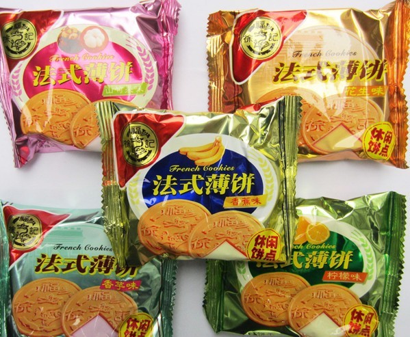 糕点 徐福记 法式薄饼 多种口味饼点夹心_糕点类_列表网